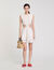 Short dress with cutouts