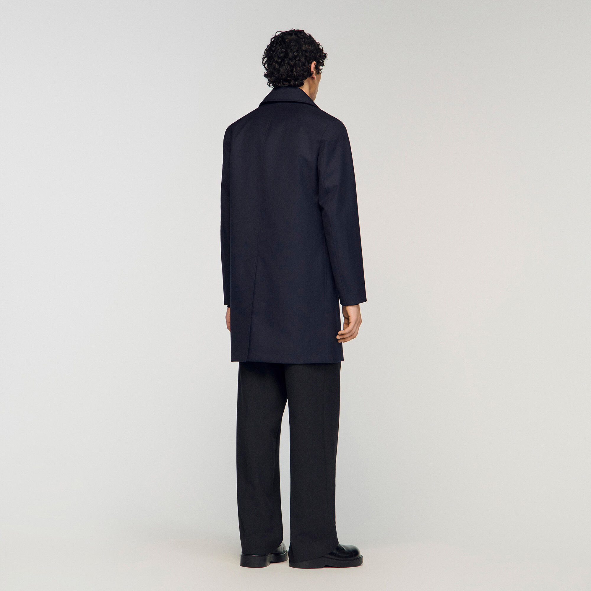 Waterproof technical fabric coat