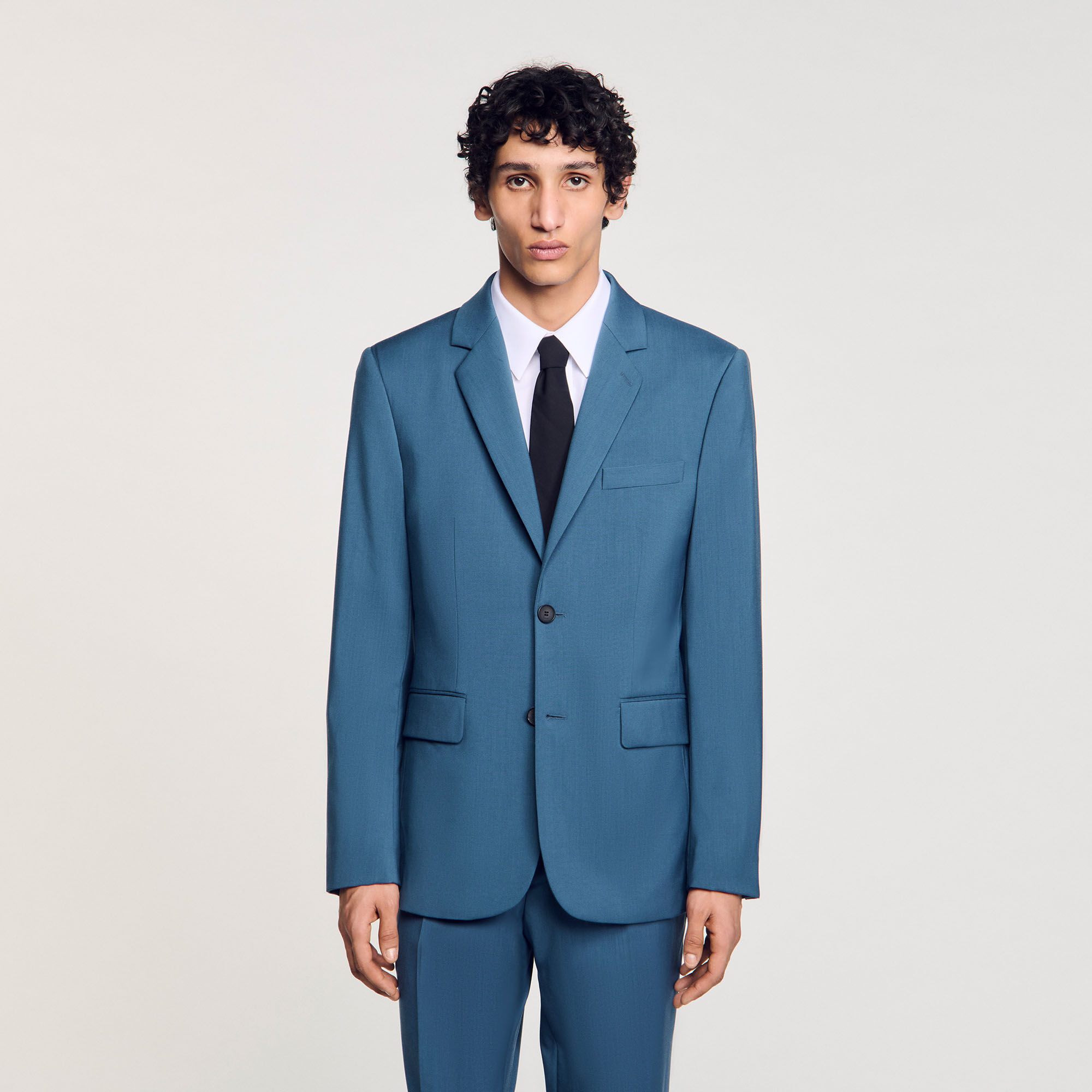 Wool suit jacket