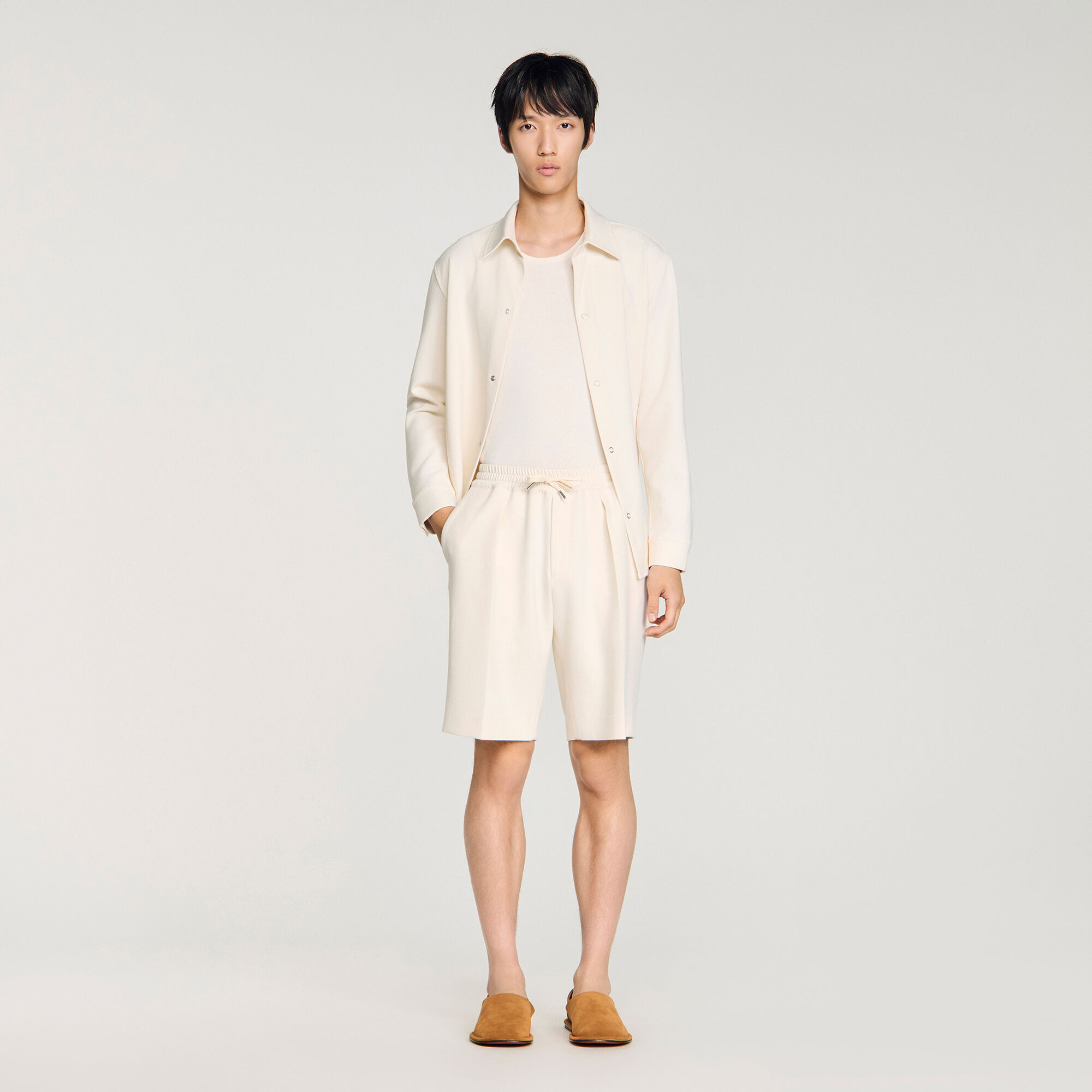 Jersey Bermuda shorts