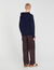 Knit hoodie