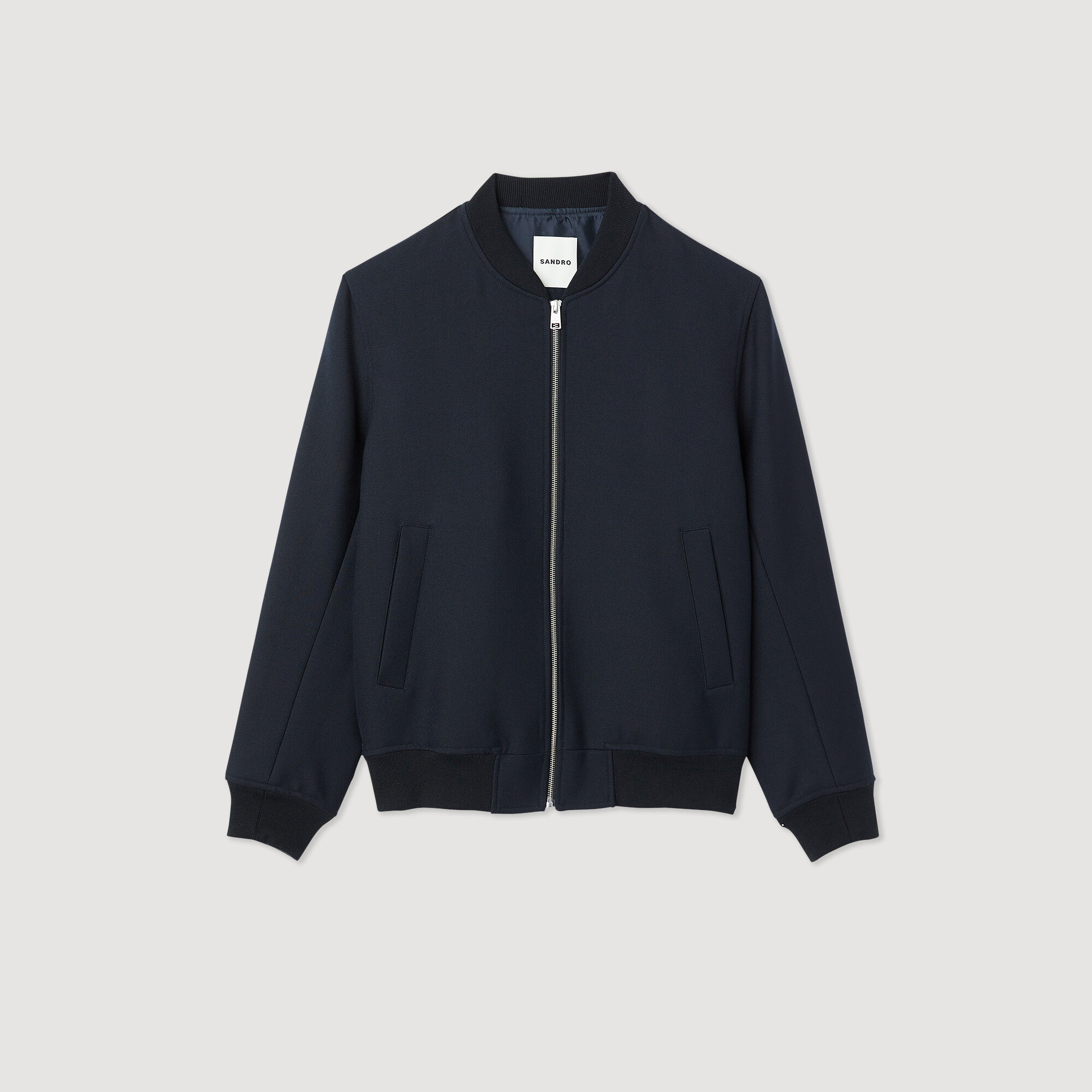 Wool varsity jacket - Men | Sandro