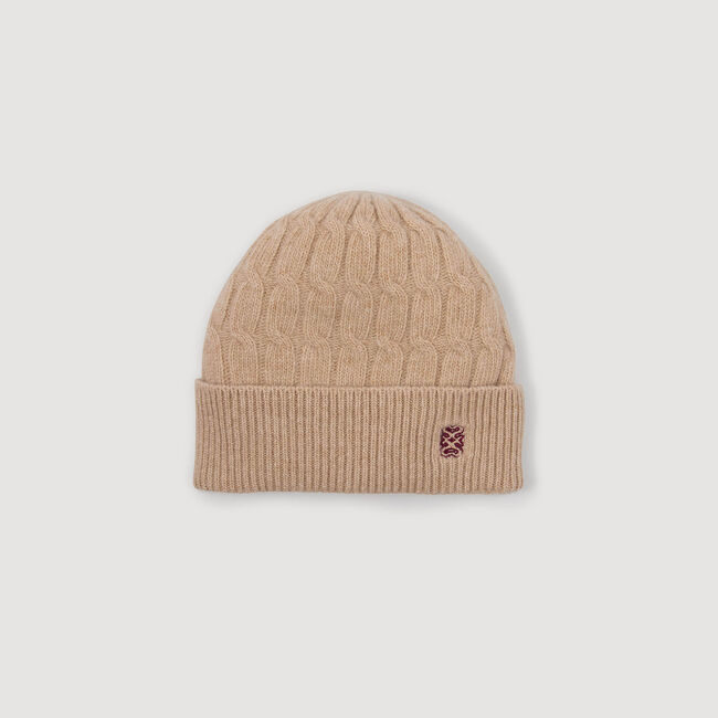 Wool and cashmere hat