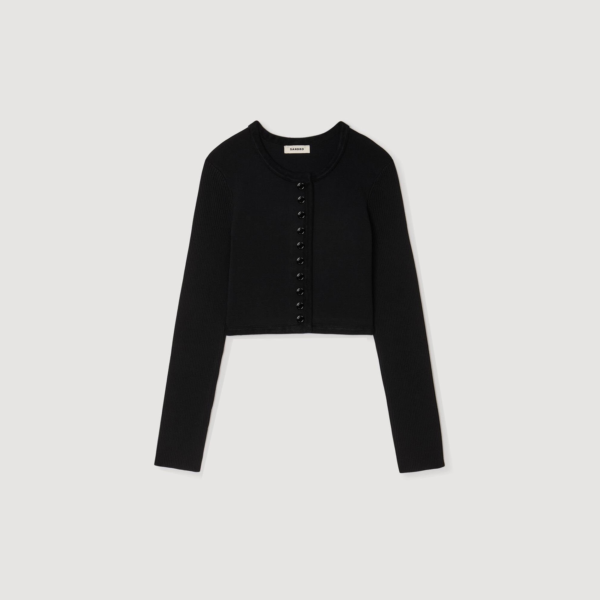 Cropped cardigan