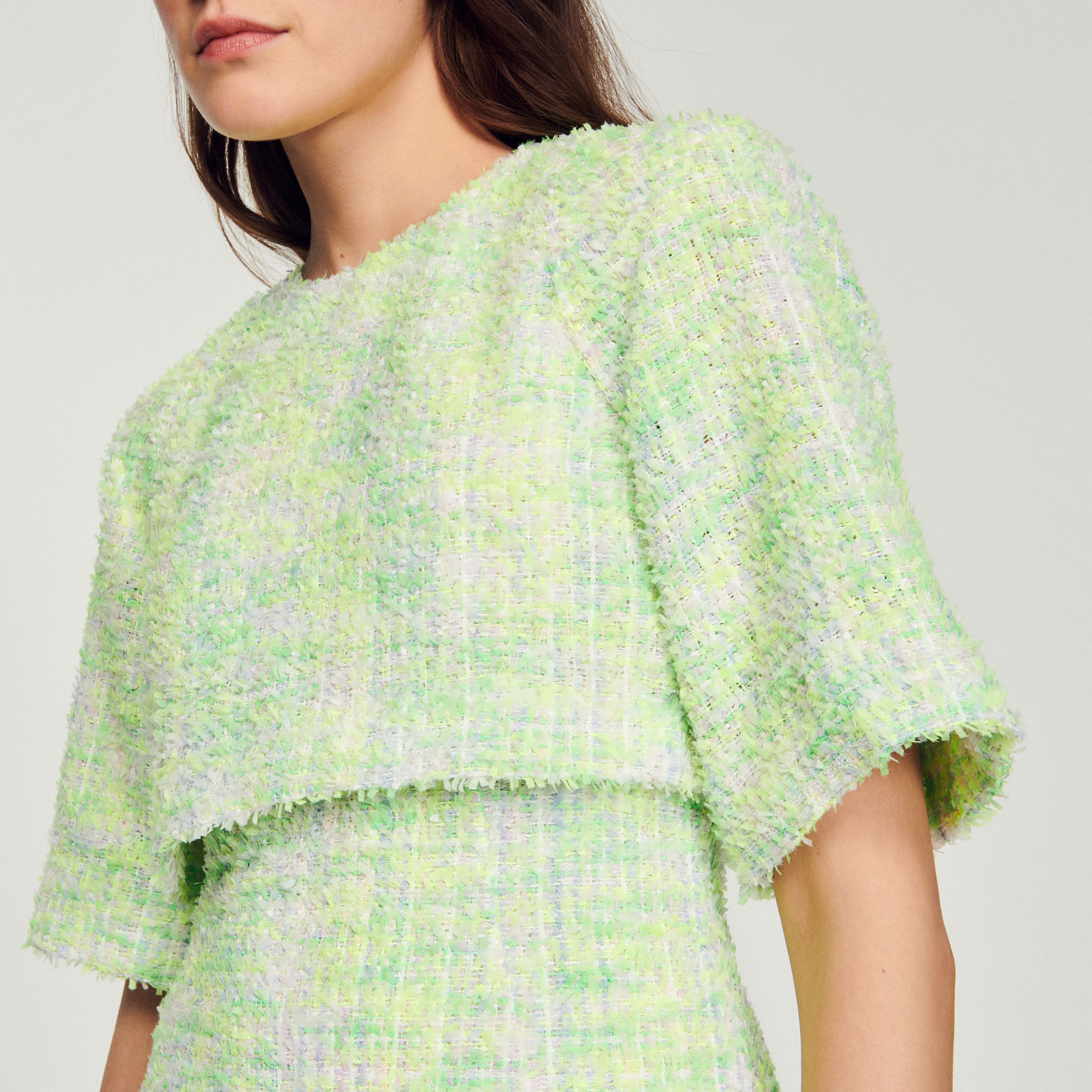 Short tweed dress