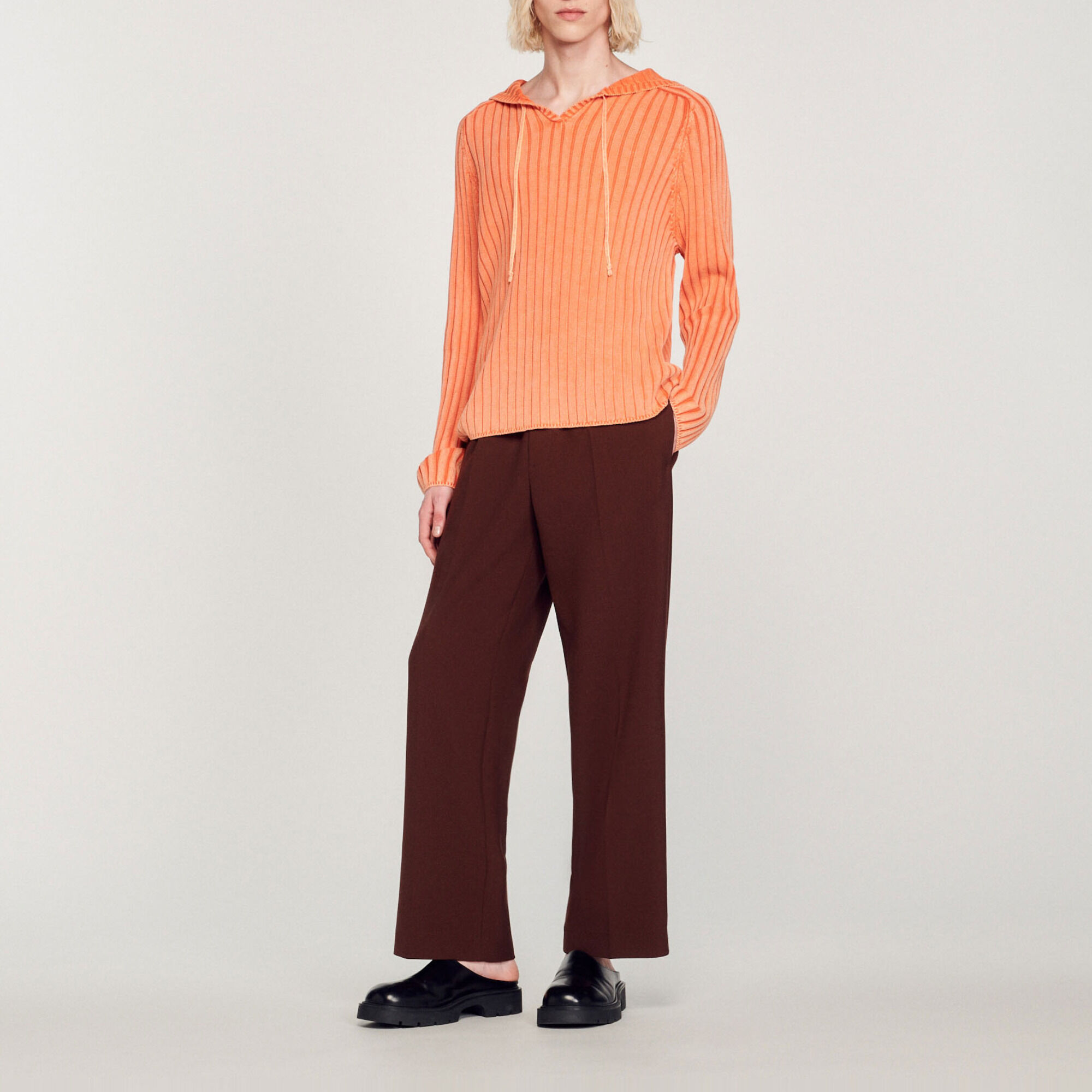 Sandro orange hoodie sale