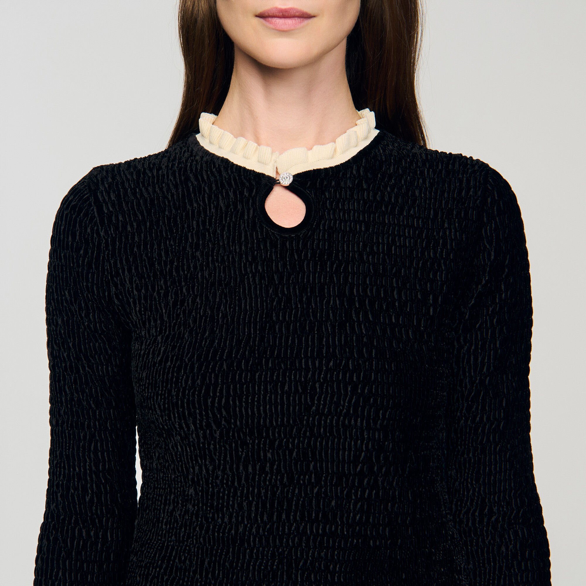 Smocked T-shirt