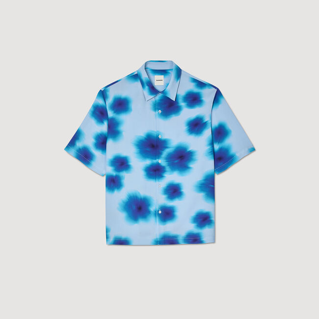 Floral motif shirt