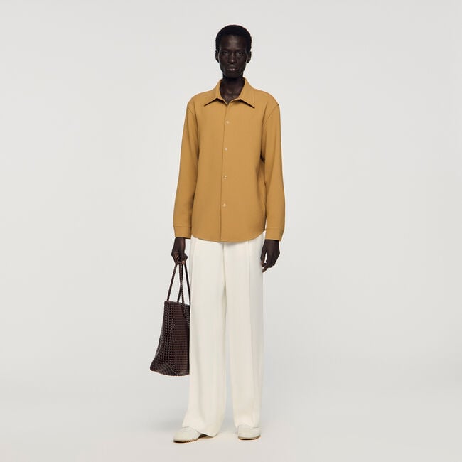 Long-sleeved jersey shirt