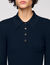 Cable knit polo jumper