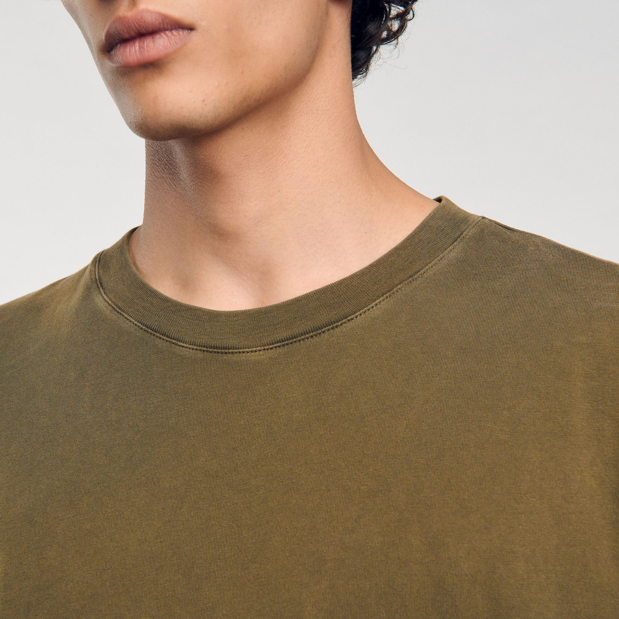 Faded-effect T-shirt