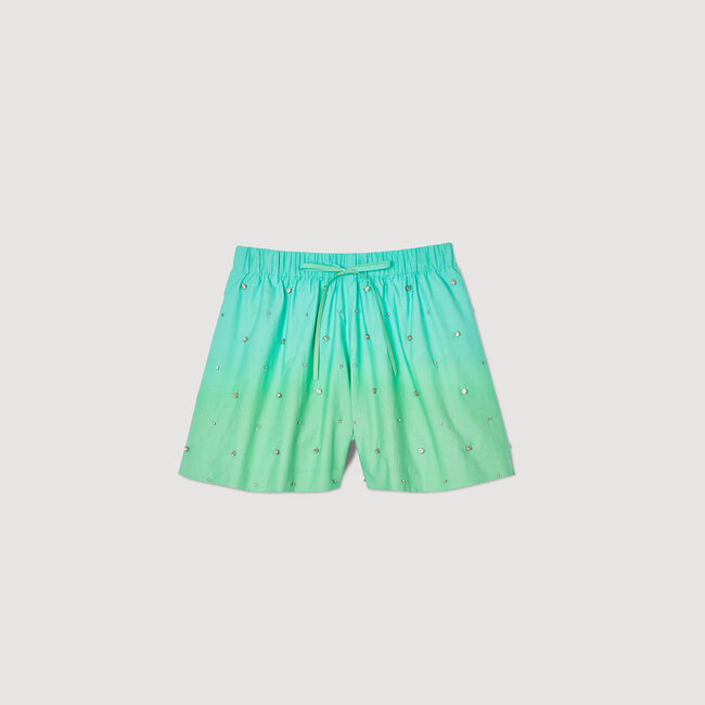 Rhinestone shorts