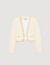 Cropped tweed jacket