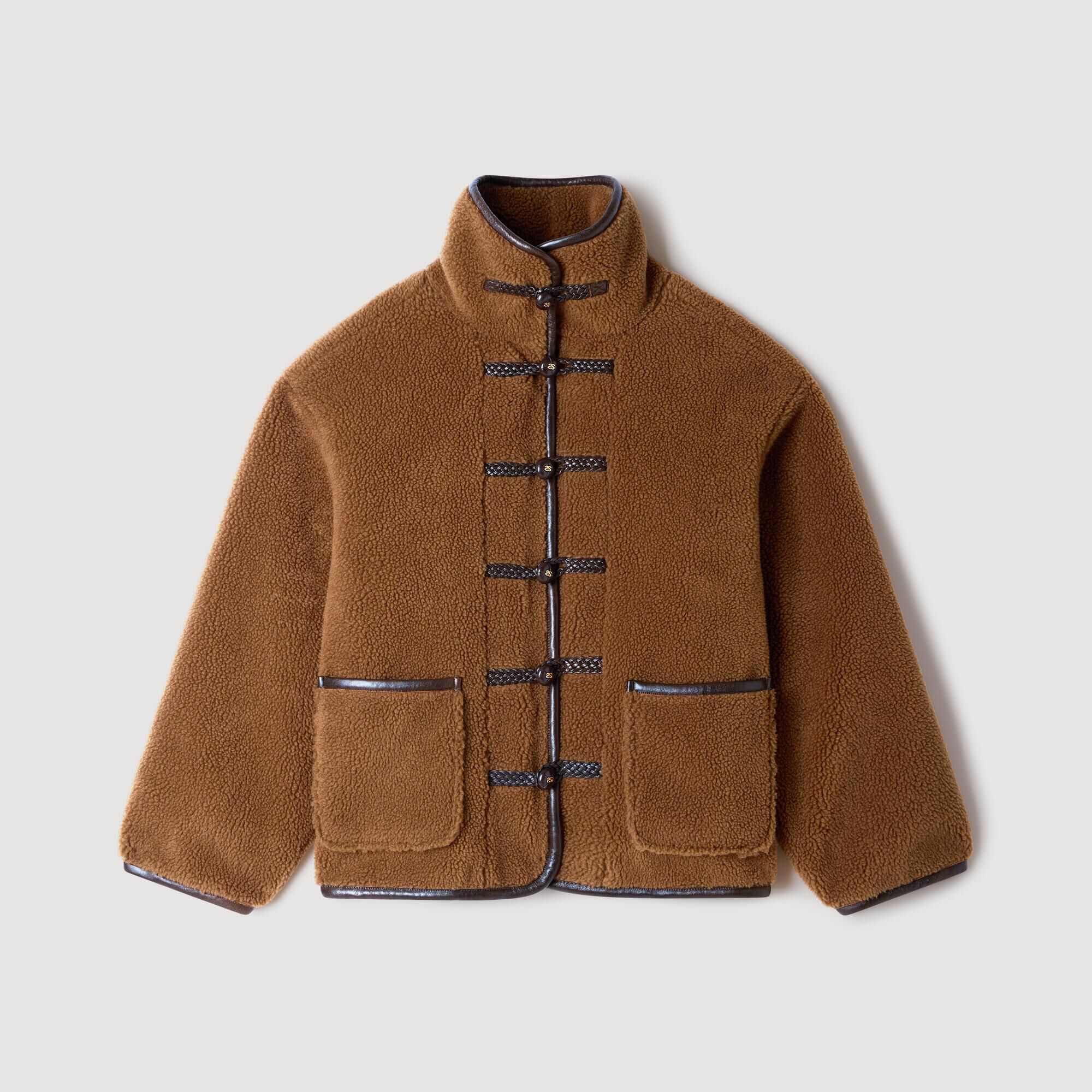 Short faux fur coat - Women | Sandro