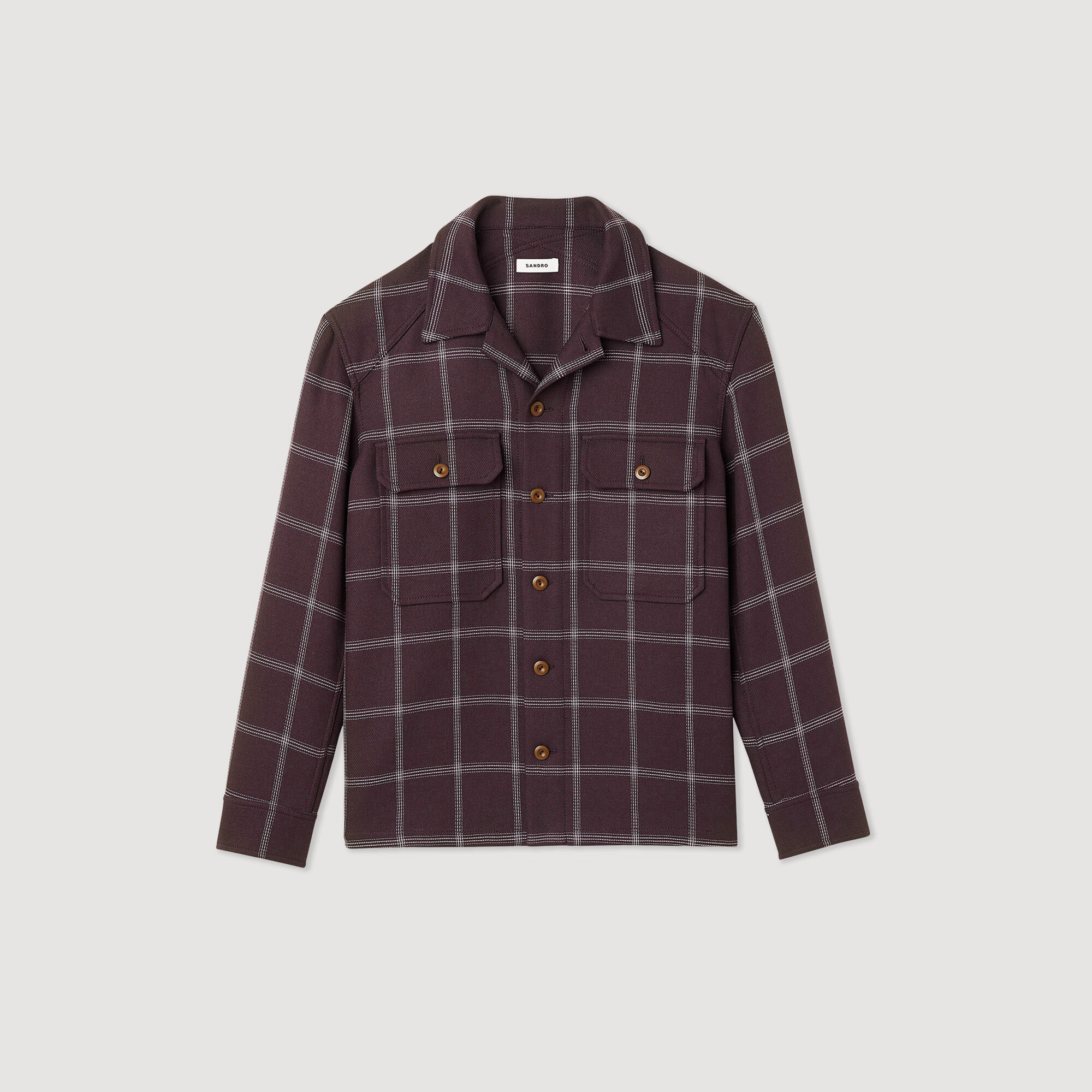 Check overshirt