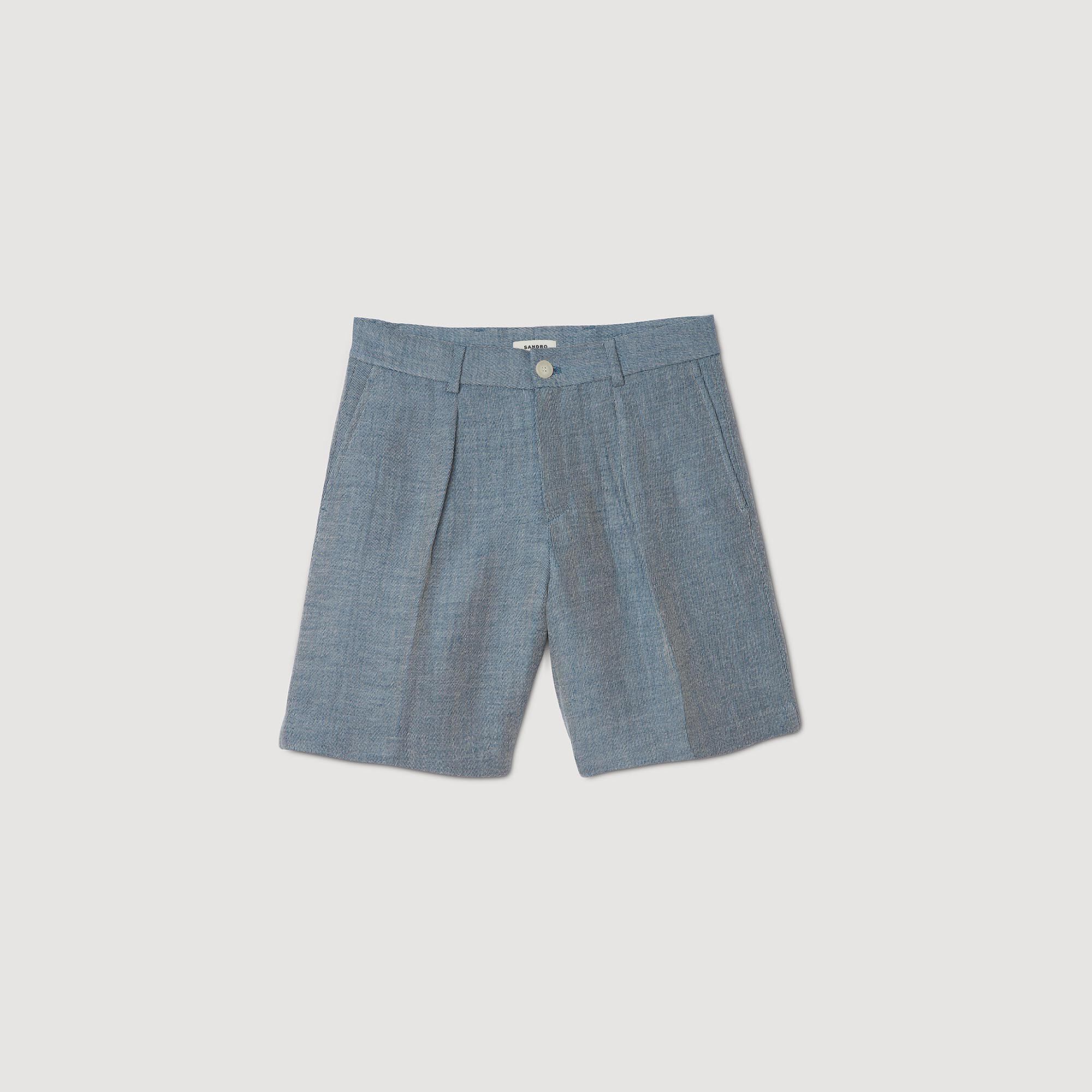 Creased shorts