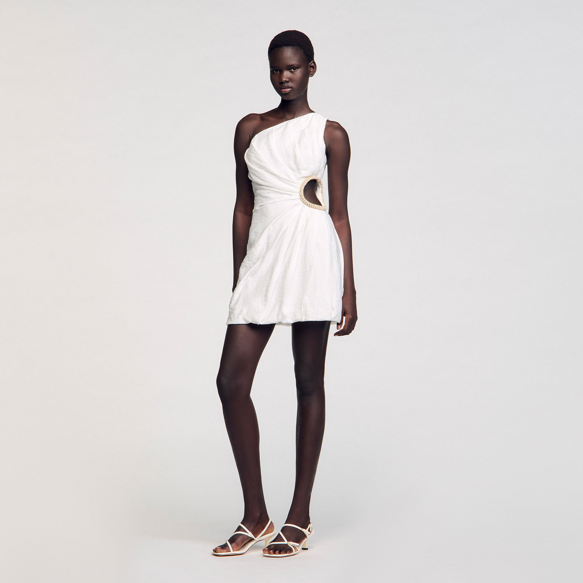 Short asymmetrical dress