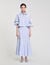 Long striped skirt