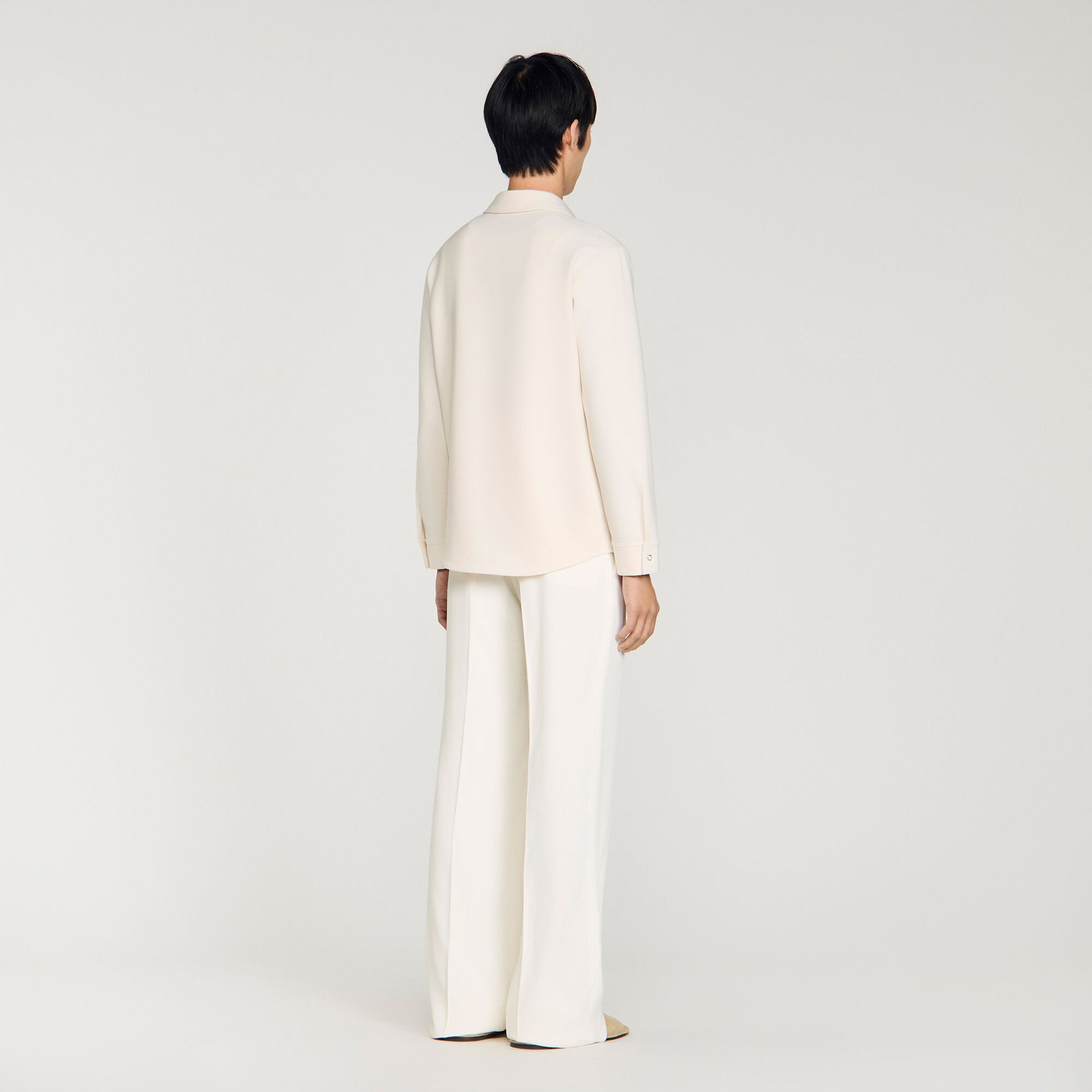 Long-sleeved jersey shirt