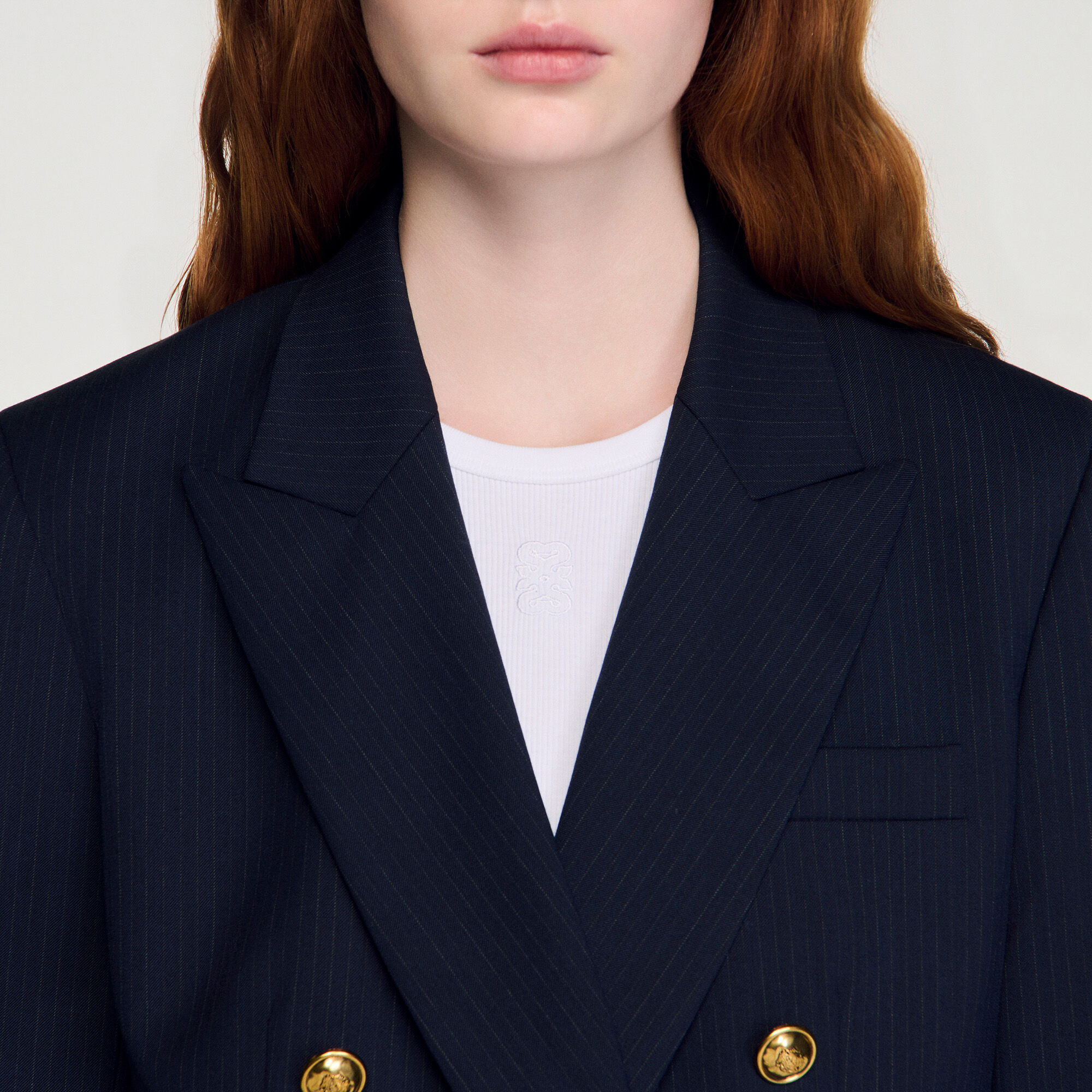 Pinstripe jacket