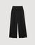 Wide-leg elastic waist trousers