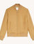 Zipped bomber jacket
