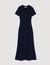 Knit maxi dress