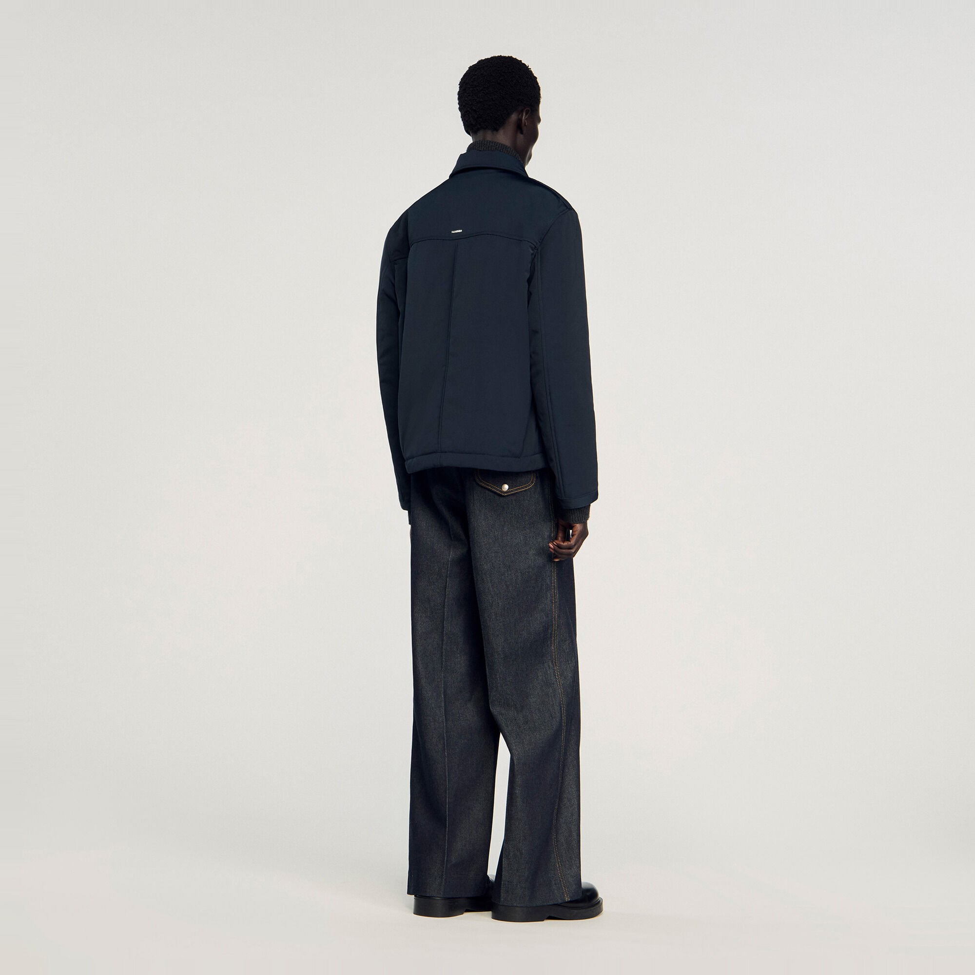 Quilted zip jacket - Men | Sandro