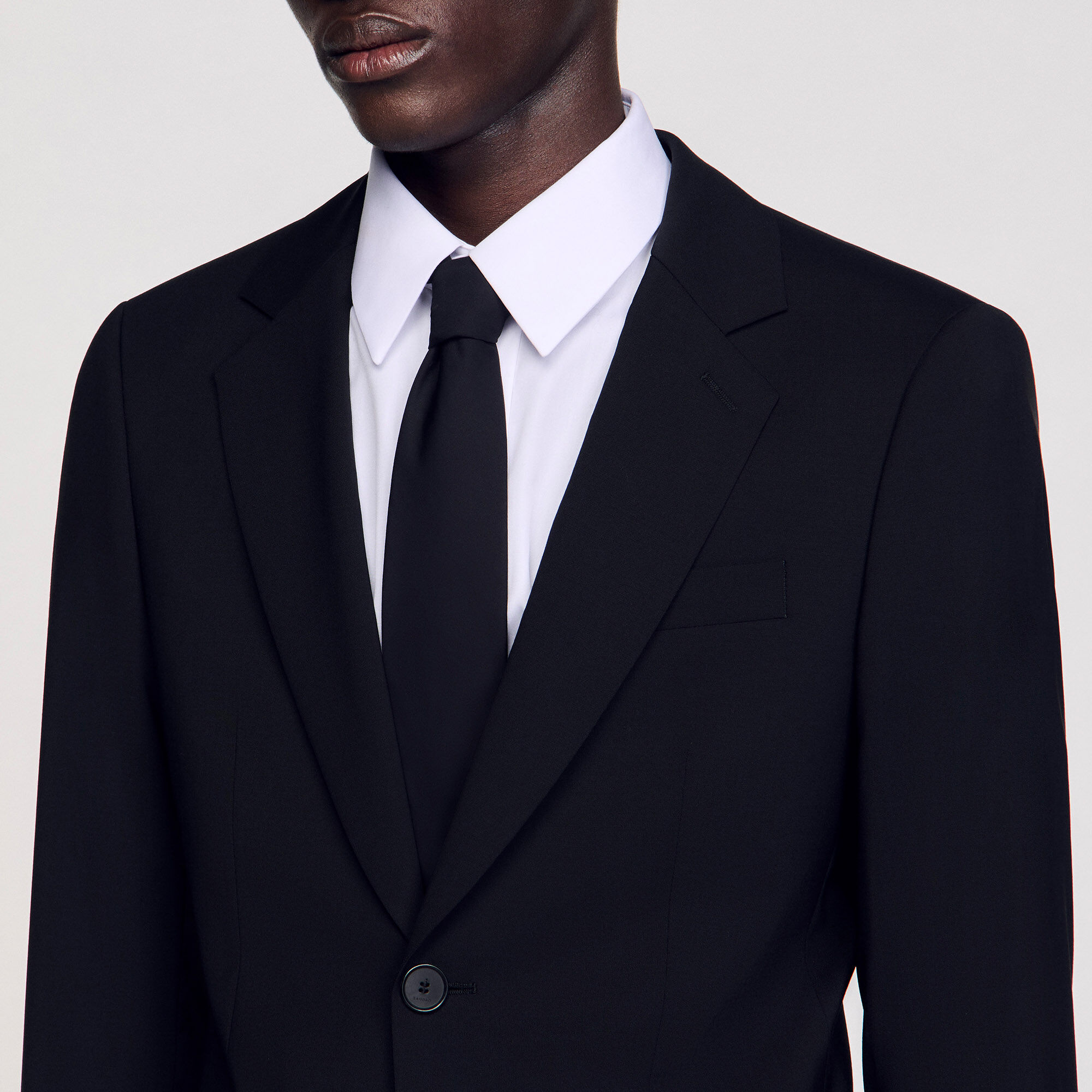 Virgin wool suit jacket