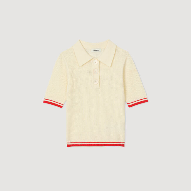Polo-neck jumper