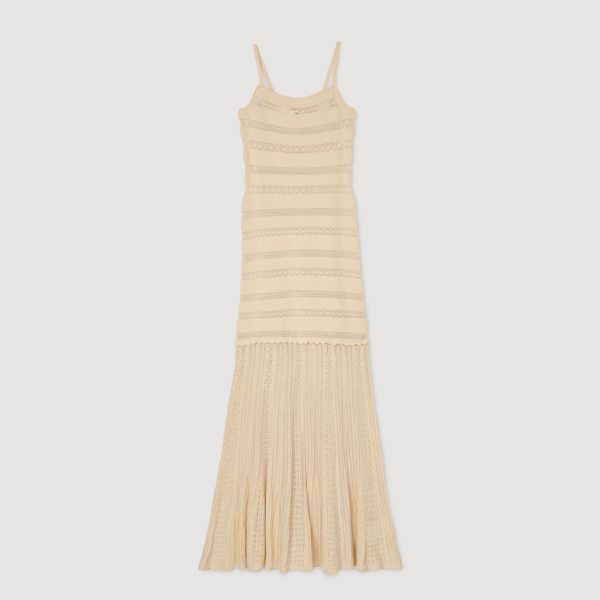 Knit maxi dress