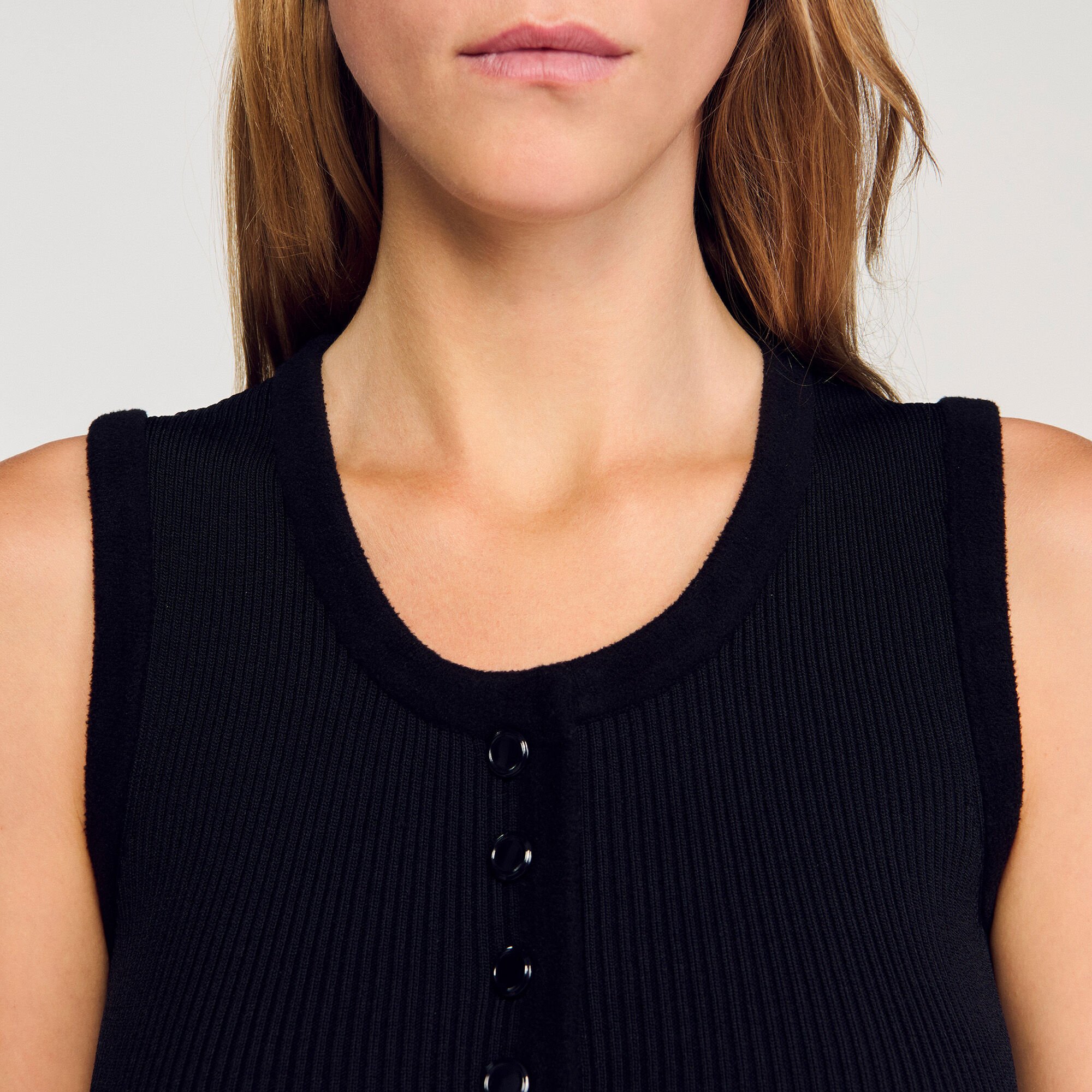 Short ribbed knit dress