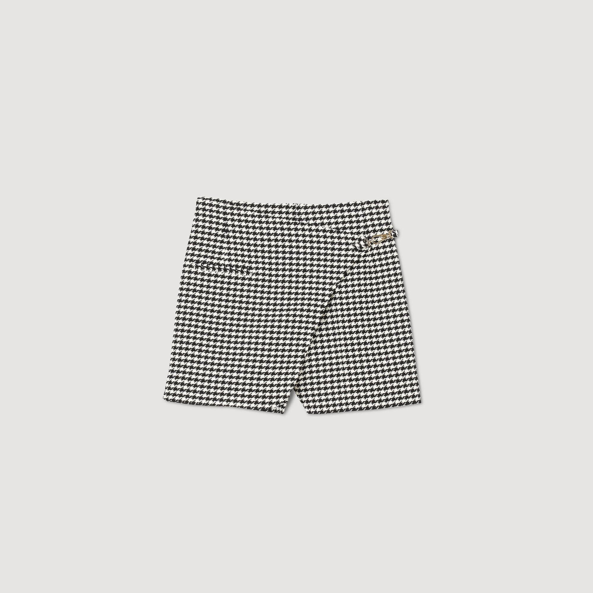 Houndstooth shorts