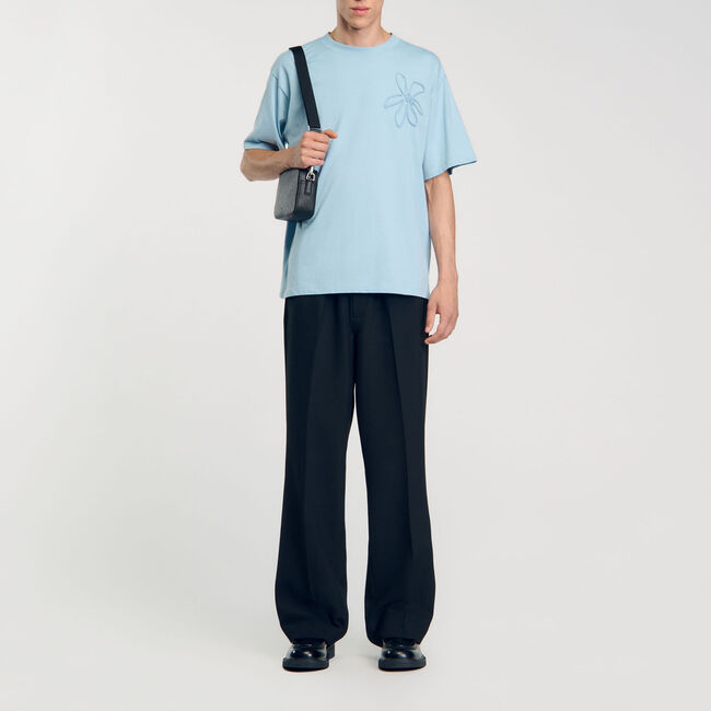 Oversized flower T-shirt