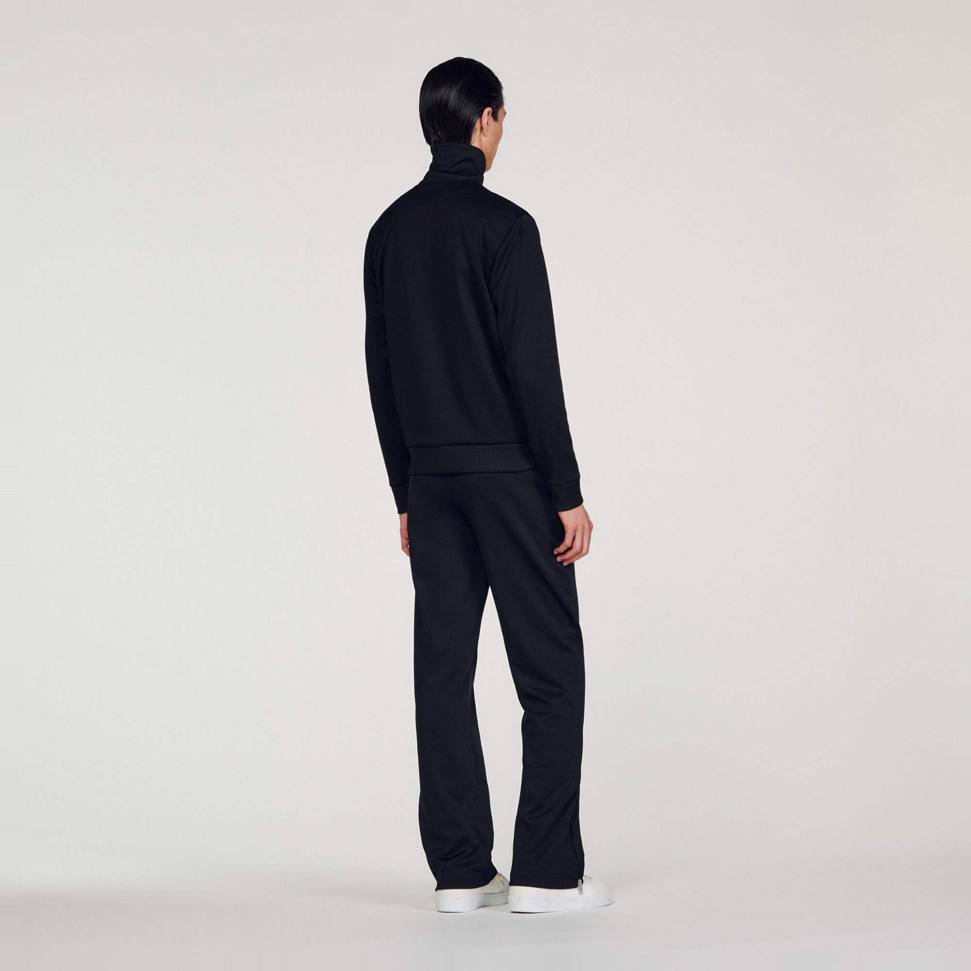 Zip-up cardigan