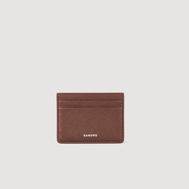 Reconstituted leather cardholder