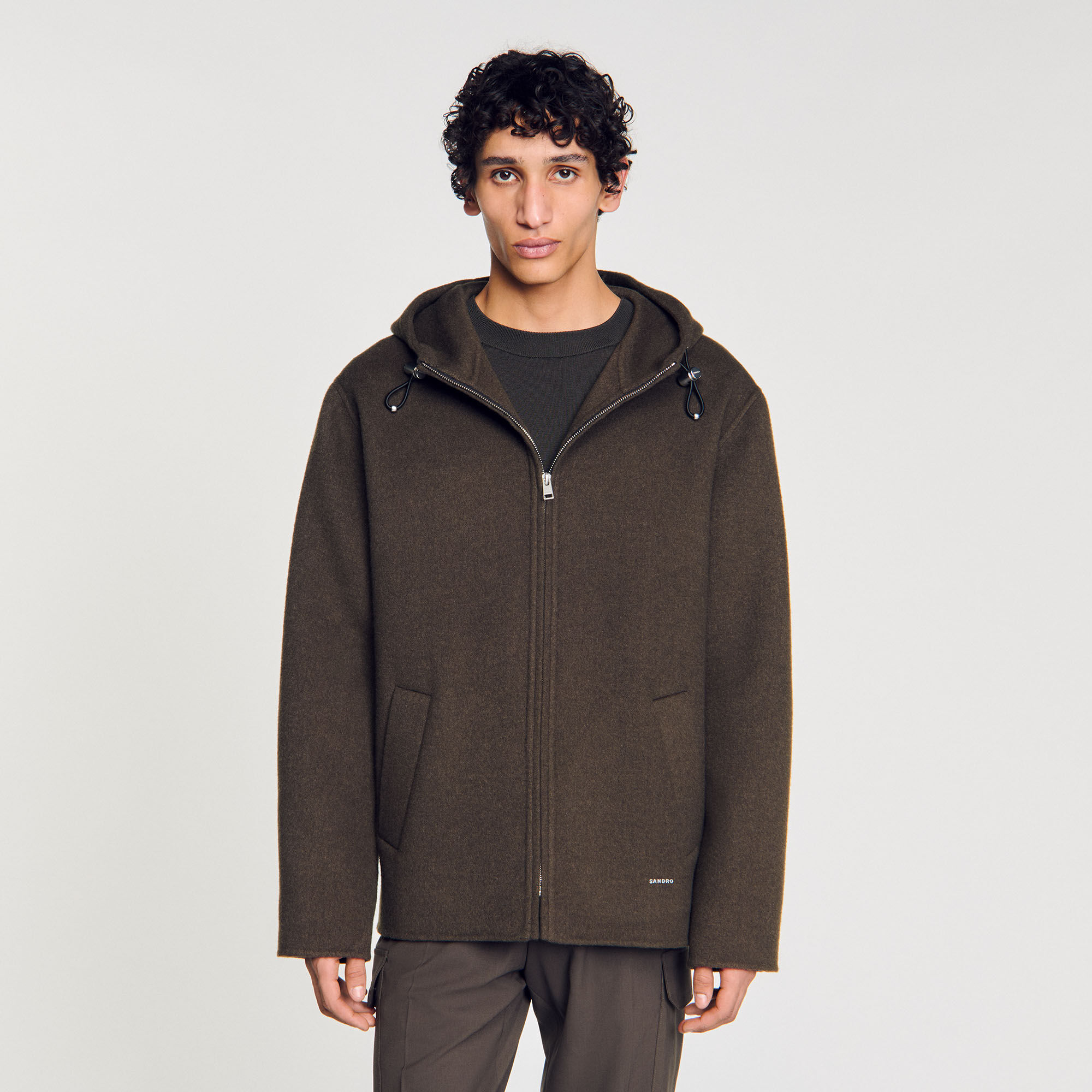 Hooded windcheater