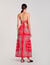Bandana-print maxi dress