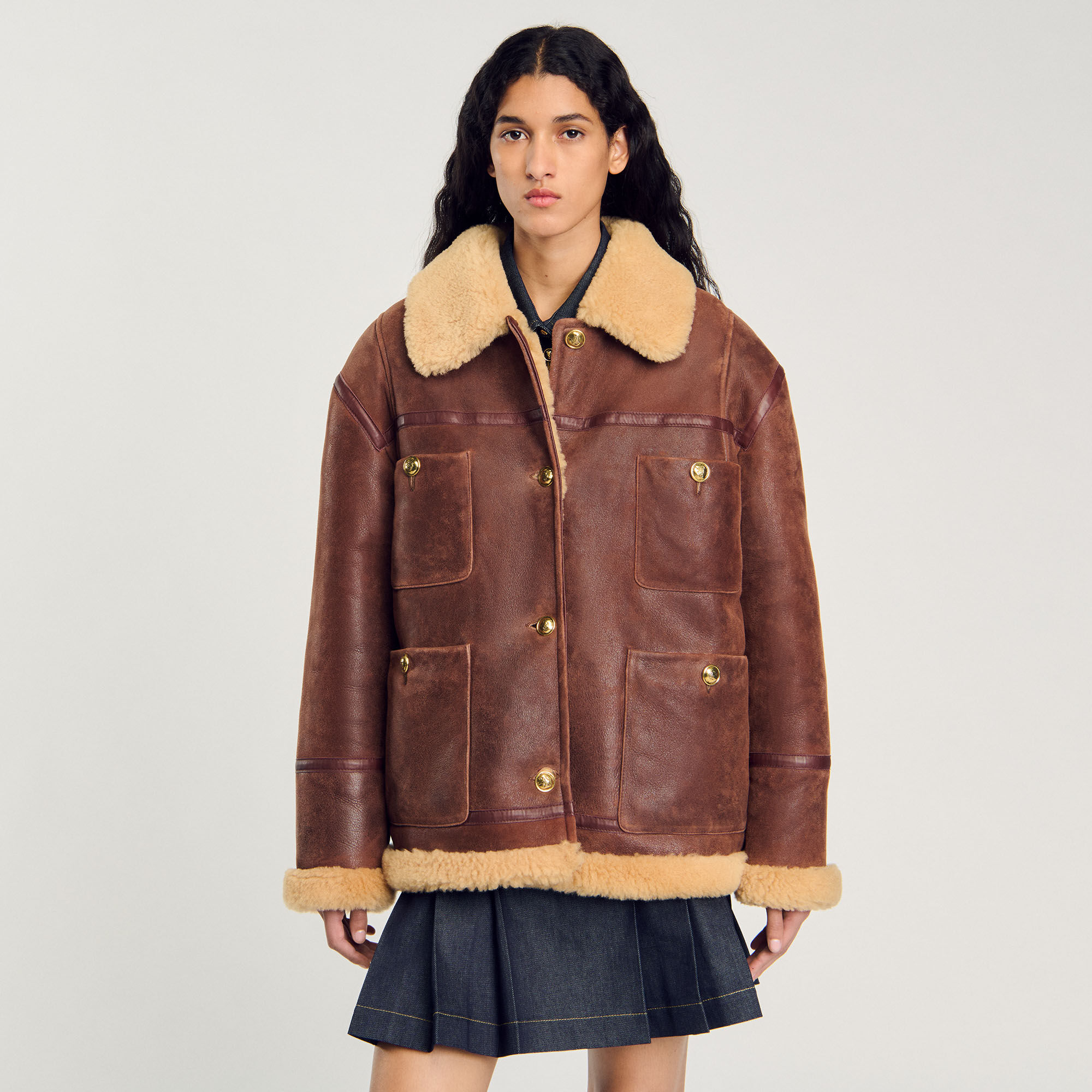 Shearling jacket