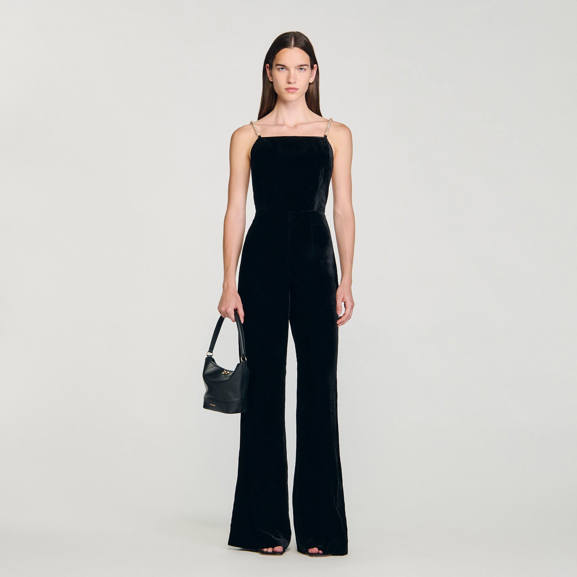 Velvet jumpsuit