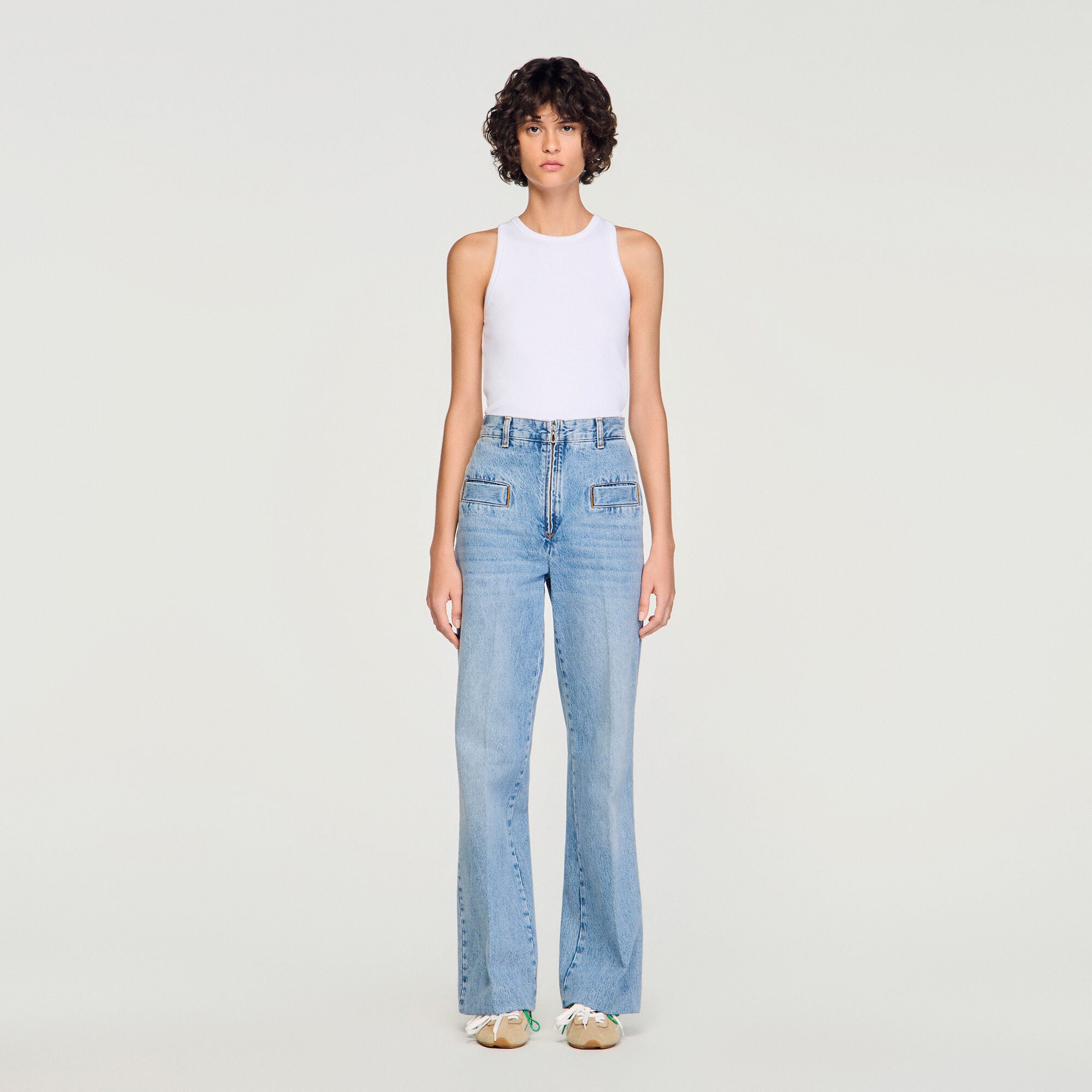 Wide-leg jeans