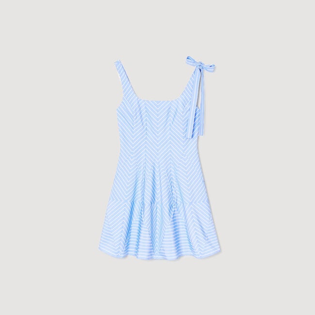 Short striped dress
