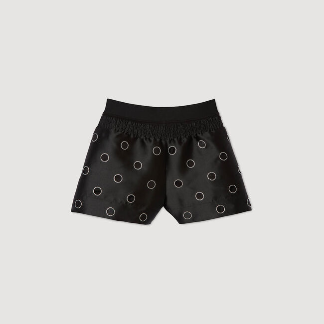 Rhinestone shorts