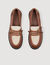 Shiny leather loafers