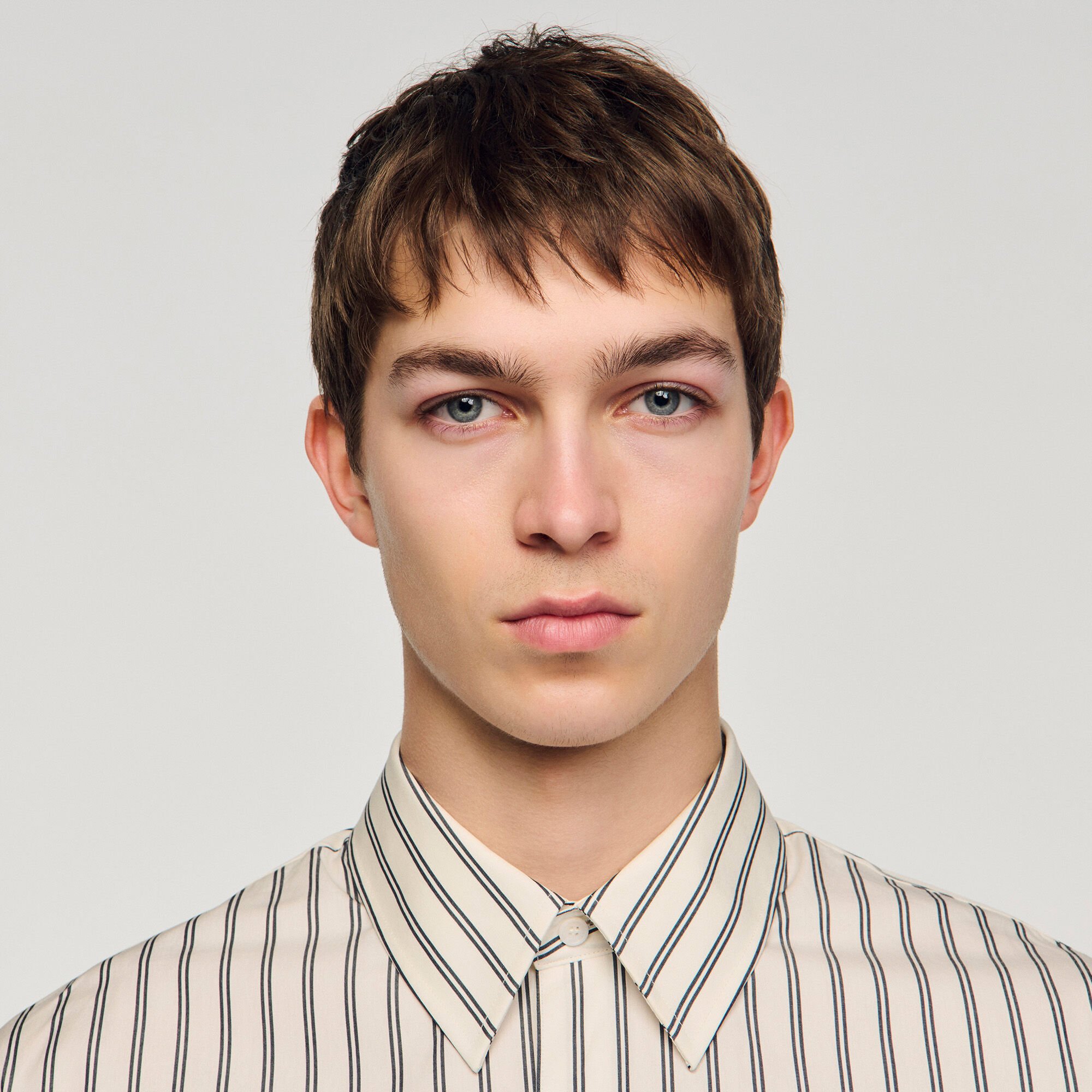 Striped cotton shirt