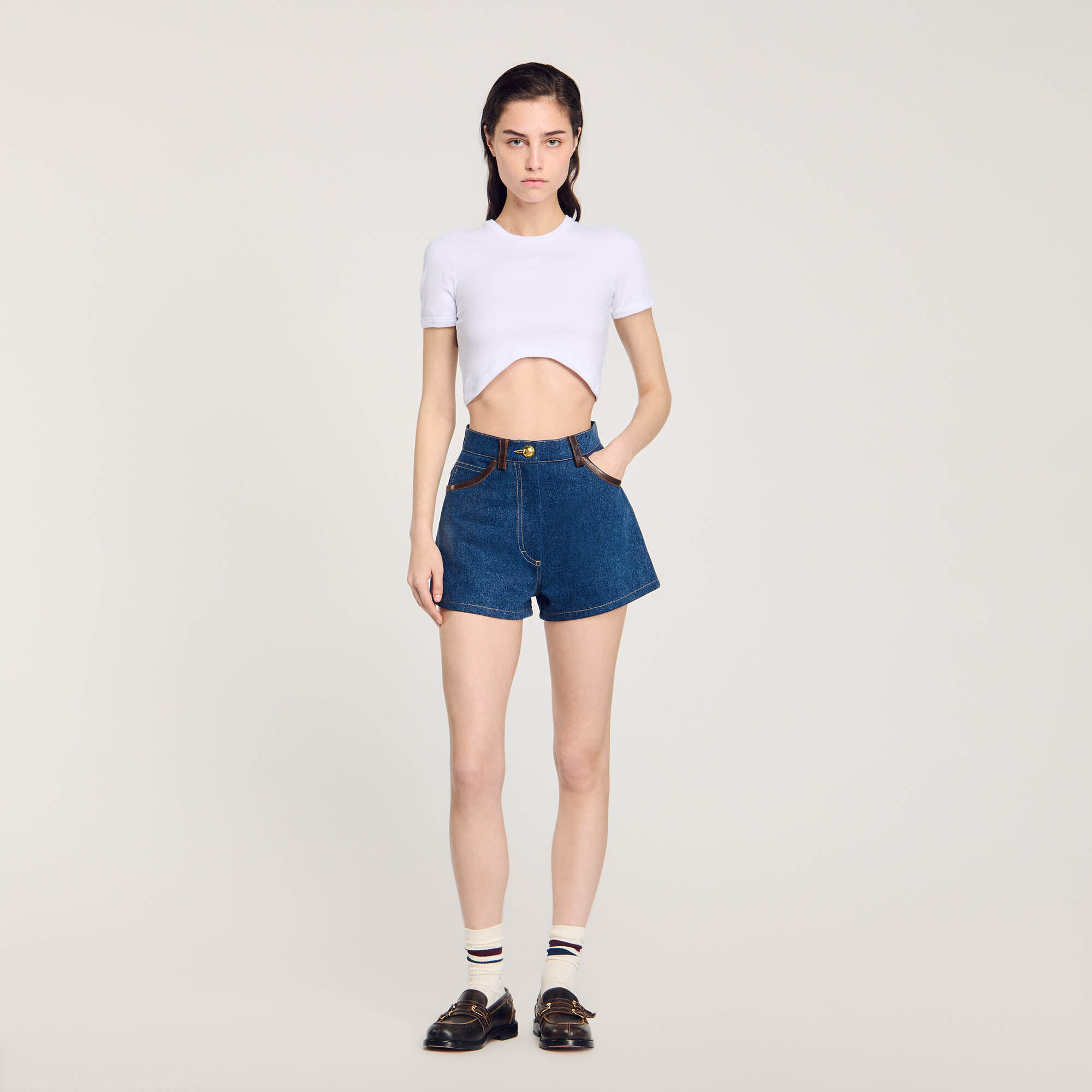 Cropped T-shirt