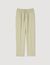 Elasticated straight-leg trousers