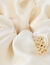 Plain satin-effect scrunchie