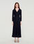 Fancy knit maxi dress