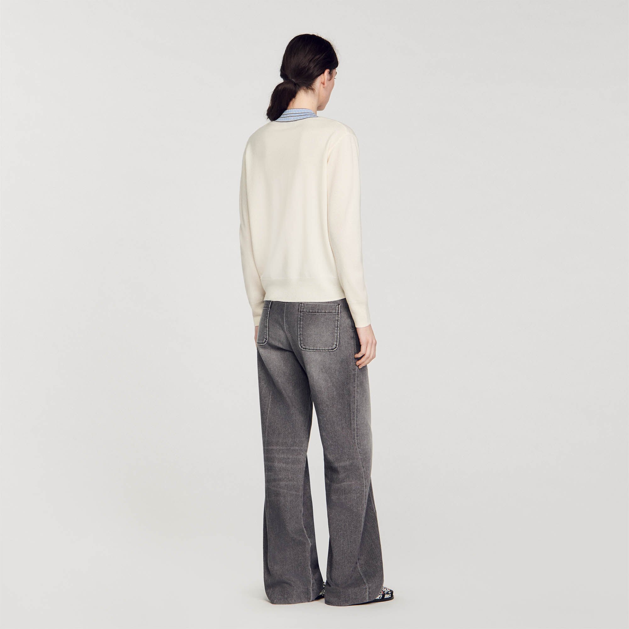 Wool and cashmere jumper